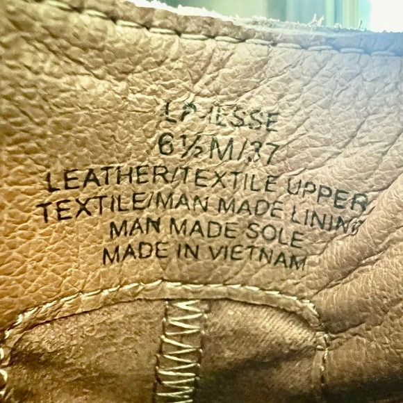 Lucky Brand Ilsse Tan Leather Ankle Booties Pull On Size 6.5 - Picture 11 of 11